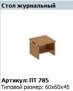 "Patriot" Coffee table article PT 785