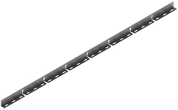 Ladder type corner tray divider LL 000 RLU, with overall dimensions from 30x1200 mm to 180x1200 mm, with thickness from 1.2,2