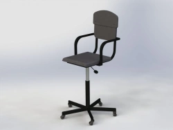 Chair with armrests