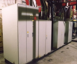 Thyristor rectifier units for power supply of DC arc, vacuum, garnish furnaces