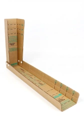 Single-use medical transport immobilisation splint for upper extremities for adults STIVR-02 cardboard