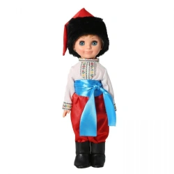 Plastic doll Boy in Ukrainian costume 30 cm, B3912