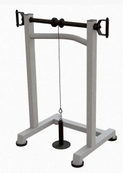 Forearm exerciser with hand rotation