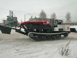 Special purpose tractor TSN-4-LH (YAMZ-236 engine, double cab)