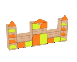 Children's toy wall "Tower" SI-BSh