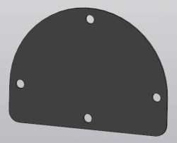 M03-C5-20-030769 - A - Rotor frame cover