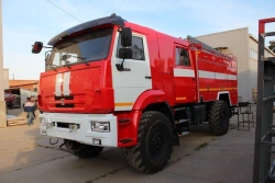 Fire tank truck ?? 3,0-40 (43502), type 4344-07, modification 4344E1, on chassis of modification 43502-D5