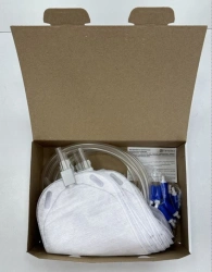 Bedside medical urinal for adults, foot-operated, non-sterile, with accessories according to TU 22.19.71-002-32952305-2020,