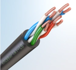 Cables of signalling and control systems, for voltage up to 300 V, alternating frequency 50 Hz, KPSVEKVKGng(A)- FRLSLTx