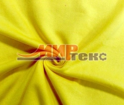 Mixed knitted fabric (XL-67%, PE-28%, PU-5%) smoothly dyed, lined single on the basis of kulirnaya glady