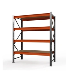Metal shelving units of HEAVY series
