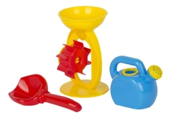 Game Children's sand set 3pr.(mill, watering can-mini, scoop L16cm)