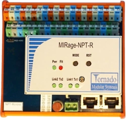 Device for input of signals of resistance thermocouples. 8 channels, group galvanic isolation, special version (MIR