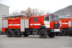 Fire tanker truck ??-9,?-(50-100), type 5883, modification 58814U, on chassis Ural-4320-78, 4320-80, 4320-82, 4320-84