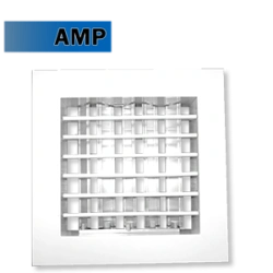 Ventilation grille with rotary louvres AMR-K 250x850MM 2,5KG