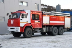 Fire tanker truck ??-(5,0-9,0)-70/4, type 58815?43118, modification ?? (5,0-9,0)-70/4 (43118), on chassis KAMAZ-43118-?5, 43118-
