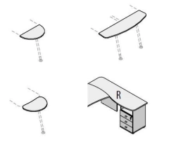 Set-top box. Set of furniture "Gamma"