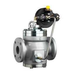 Pilot-acting (combined) gas pressure regulator of Aperval series