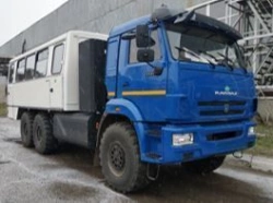 Specialised passenger vehicle (shift bus) NEFAZ-4208-0000011-13, base chassis KAMAZ 43114-15