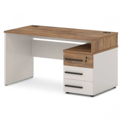 Wooden desks for offices and administrative premises
