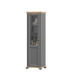 Amelie LD.642920.000 Single-leaf glass cabinet left (Onyx grey)