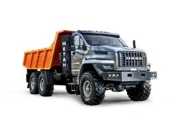 Dump truck Ural 55571-18 with "NEXT" type cab (Equipment variants: ZF 9S1310 gearbox; clutch: ZF, Hammer; transfer case).