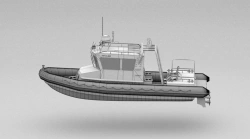 Speed dinghy / workboat of combined type Artik-850