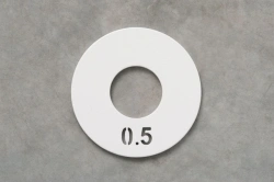 Steel training disc 0,5 kg