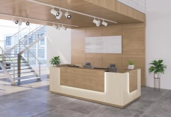 "A4" Reception desk straight module article A4 801
