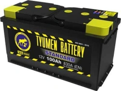 Accumulative lead starter battery TYUMEN BATTERY 6ST-100L STANDARD