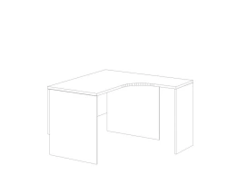 Ergonomic table model C 04