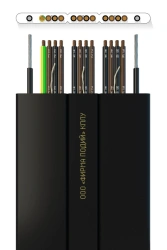Lift flat cable with amplifying elements KPLU 12õ0,75