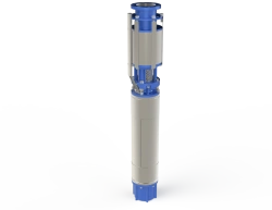 Electric centrifugal well pumping unit CRS10-120/1 nro