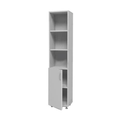Semi-closed cupboard