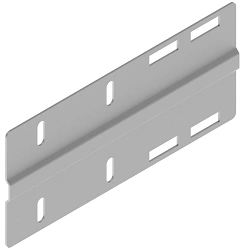Transition connector SSKTU/OE, with overall dimensions from 71x250 mm to 121x277 mm, metal thickness 2,0 mm, thermodiffusion tre