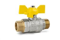 Brass ball valve LD Pride 47.15.H-H.B.GAS