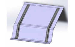 Ceiling panel L=671 5299230-5702210-50