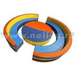 Semicircular sofa "Nellia"