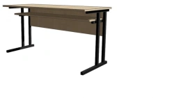 2-seater pupil's table with pedestal SUP2-6