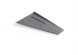 Metal protection for VW Caravelle exhaust (V 2.0 TDI) (2003-) + fixing kit
