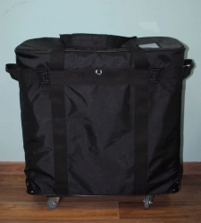 Frameless bag for NCR 5 cassettes with 4 wheels