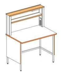 Physical laboratory table