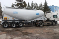 Semitrailer CV-3, type P3, modification 96834-0000010-03. Axle unit AGOS-3-GT7-00.00.000-01
