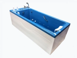 Hydrotherapy bathtub "OCCERVILLE", modification - hydromassage with chromo lamp: G16/X