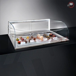 Glassier Luxury built-in horizontal pastry cabinet