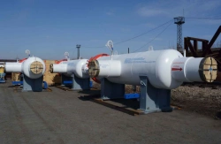 Filter-mud collector horizontal FGG-500-4,0-B-O-Pr-S-T-HL1 (assign. pipes 530õ8) black FGG-O-500-4,0-8-S 10.00.000 TU 3683-19