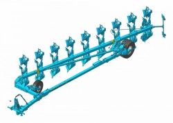 Rotary plough PPO-9 (8+1) On land