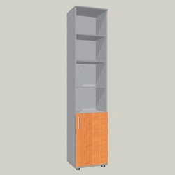 Document cabinet with four open shelves model SHU-3