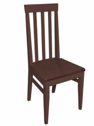 Wooden frame chair. Standard