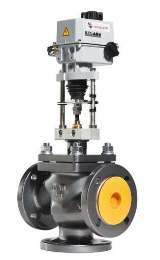 Three-Way Regulating Valve, KR Three-Way; DN 15-100; PN 16